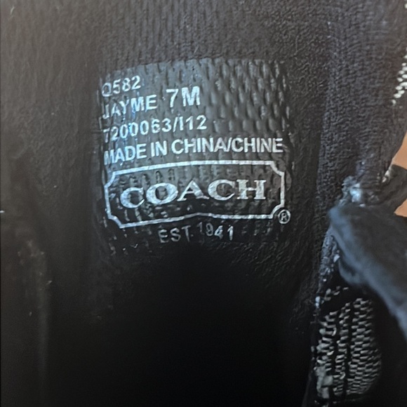 COACH jayme Sneakers US7 - Picture 5 of 5